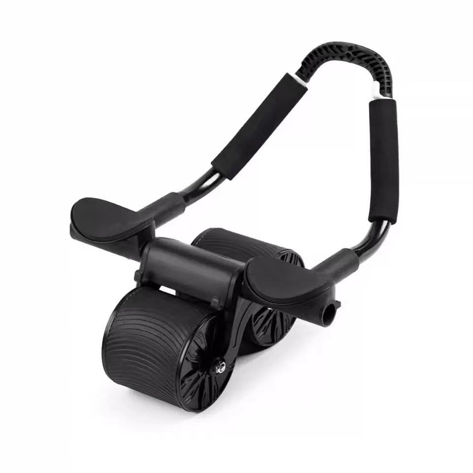 Rueda abdominal con retorno automático