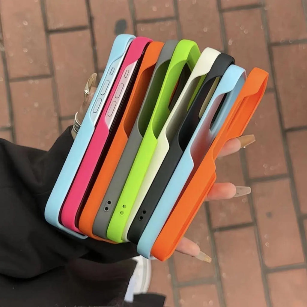 Funda de silicona con acabado mate para iPhone