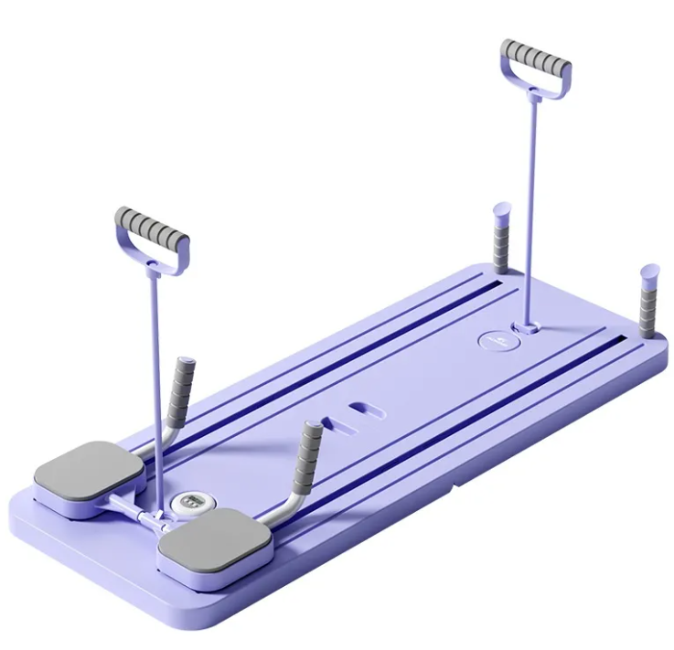 Tabla de entrenamiento con rueda abdominal