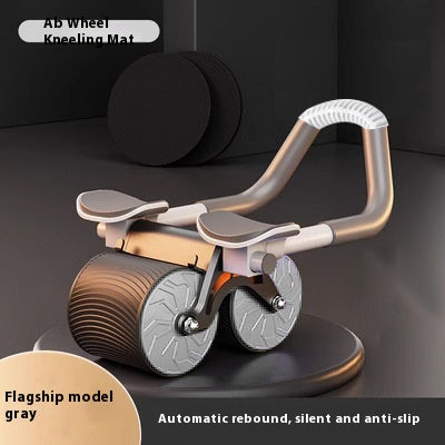 Rueda abdominal con retorno automático