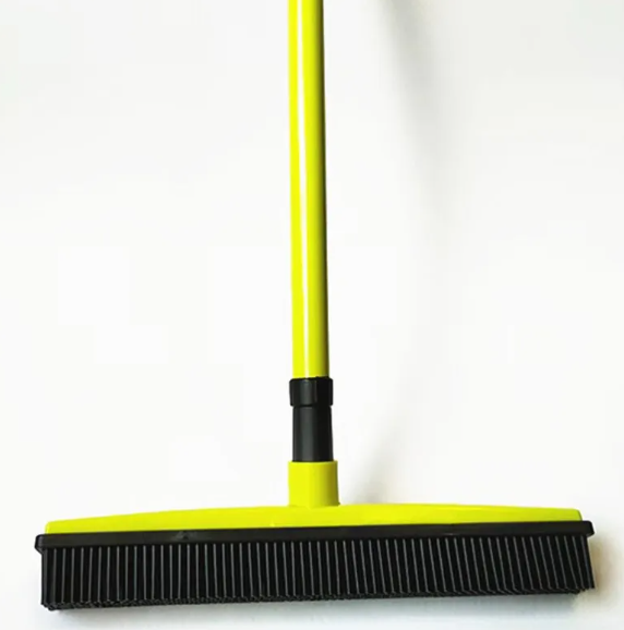 Escoba quitapelos para mascotas con cabezal lavable