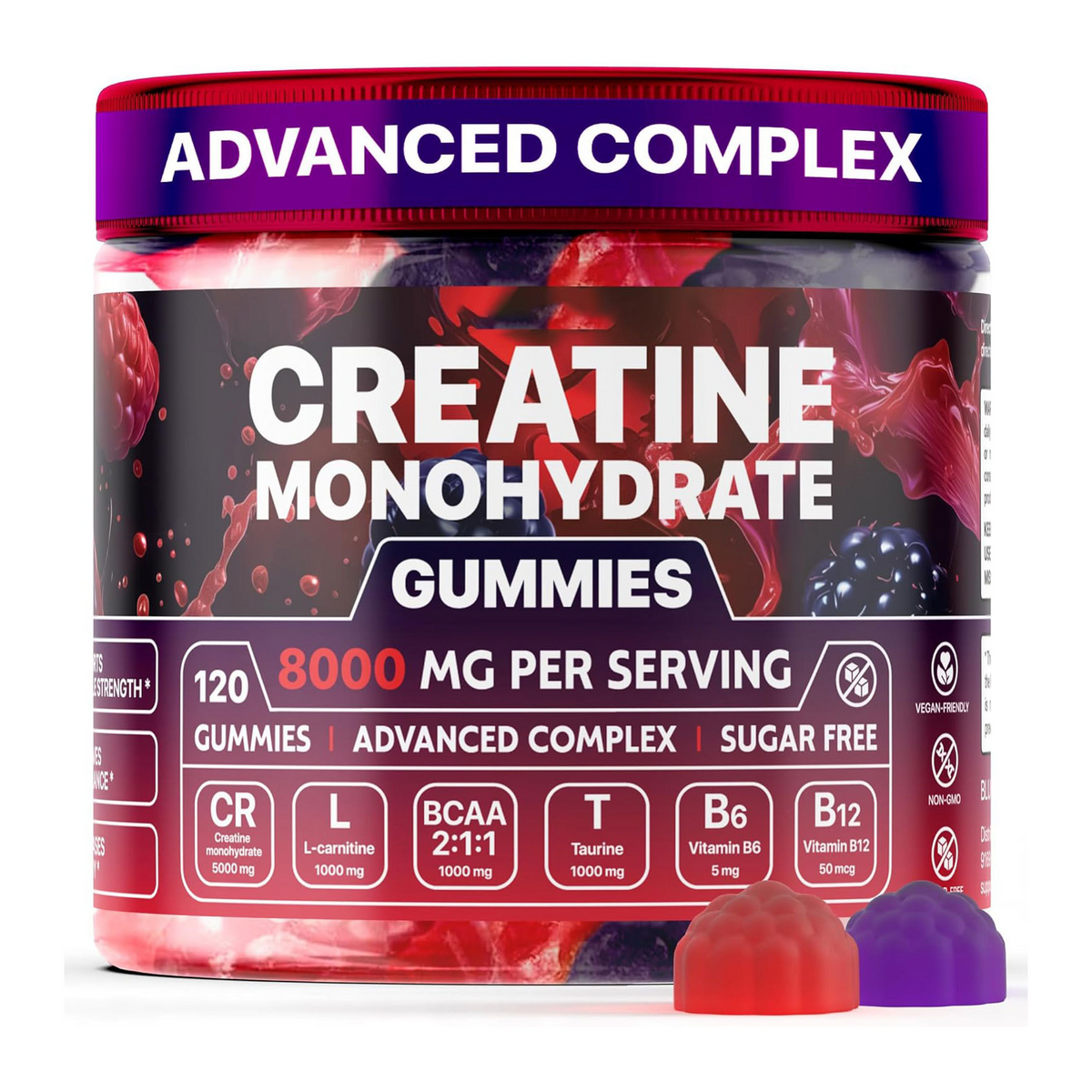 Gominolas con creatina Muscle Boost