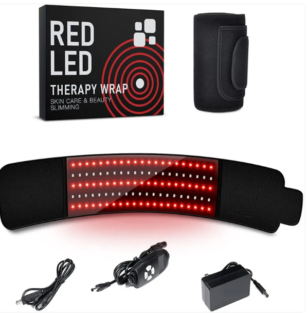 Cinturón de luz roja con 105 LED
