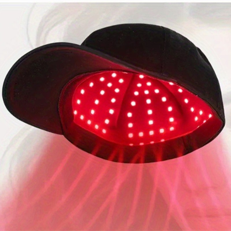 Gorro de luz roja para cuidado capilar