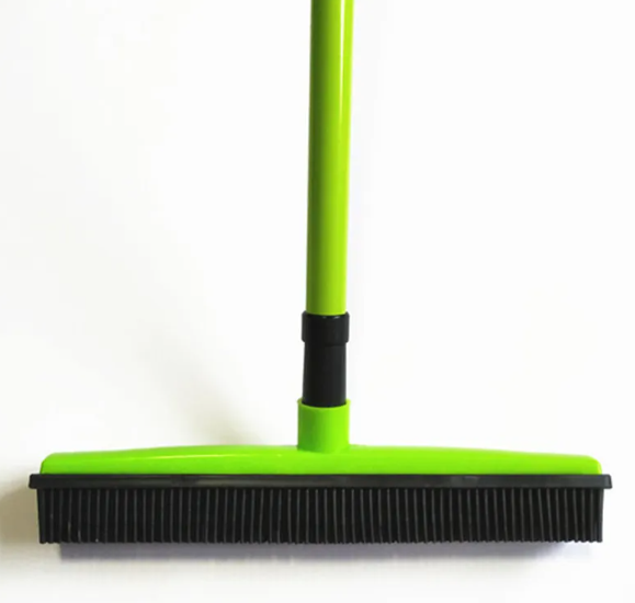 Escoba quitapelos para mascotas con cabezal lavable