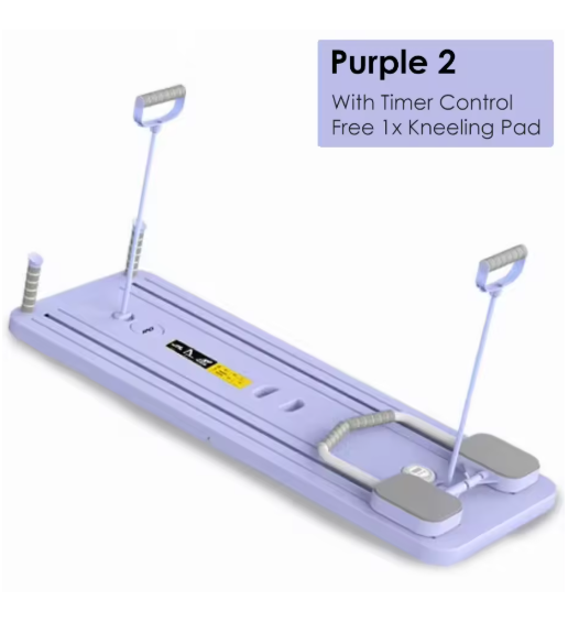 Tabla de entrenamiento con rueda abdominal
