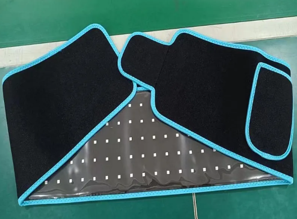 Cinturón de luz roja con 105 LED