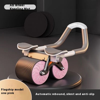 Rueda abdominal con retorno automático