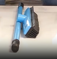 Escoba quitapelos para mascotas con cabezal lavable